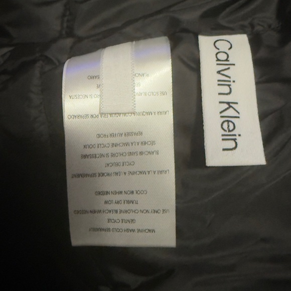 Calvin Klein Men's Dark Gray Puffer Jacket - Picture 3 of 3